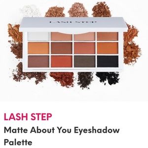 NEW LASH STEP mad about you eyeshadow palette full size retails for  $45